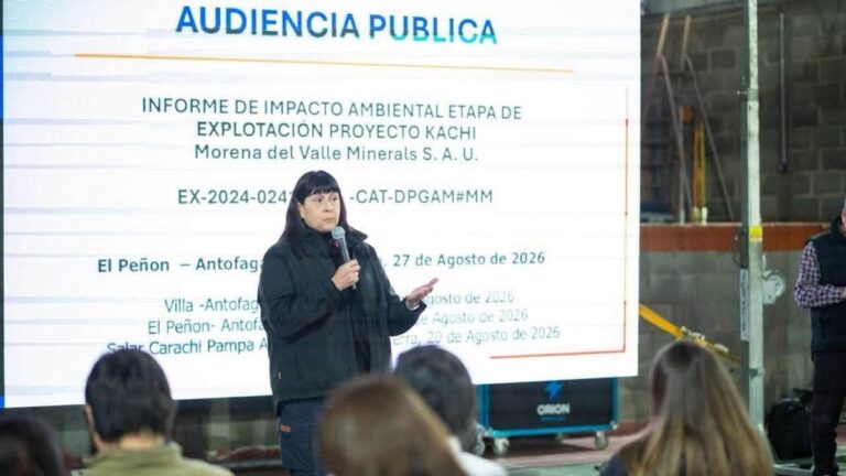 Audiencia pública del Proyecto Kachi en El Peñón