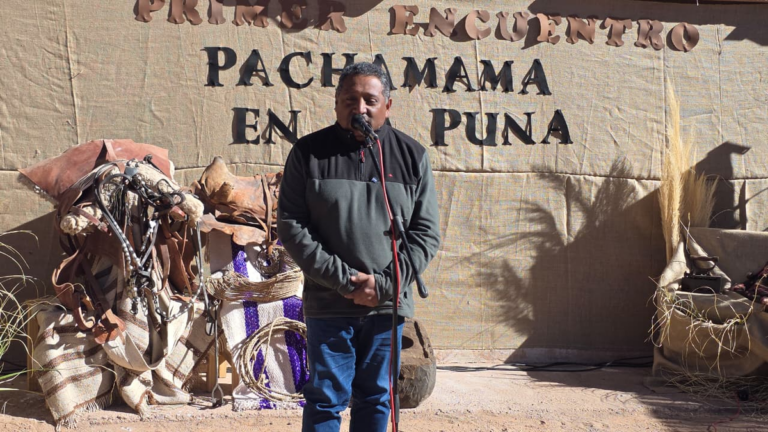 Ceremonia de la Pachamama en Los Nacimientos