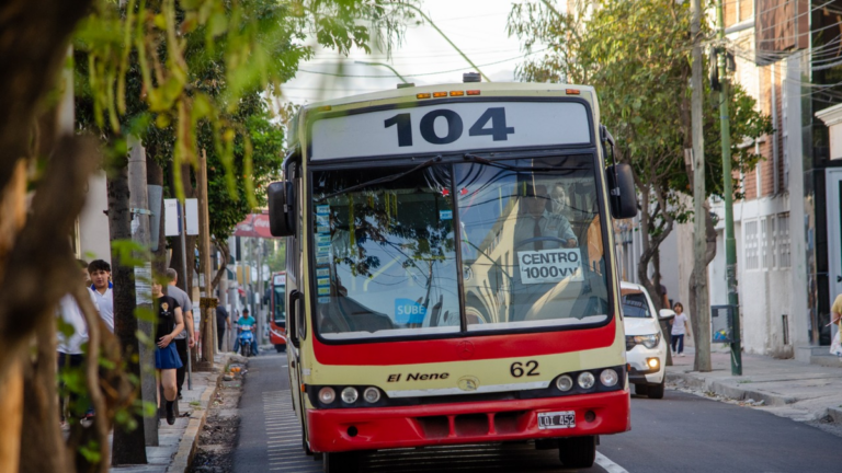 Colectivo de la empresa El Nene en Catamarca