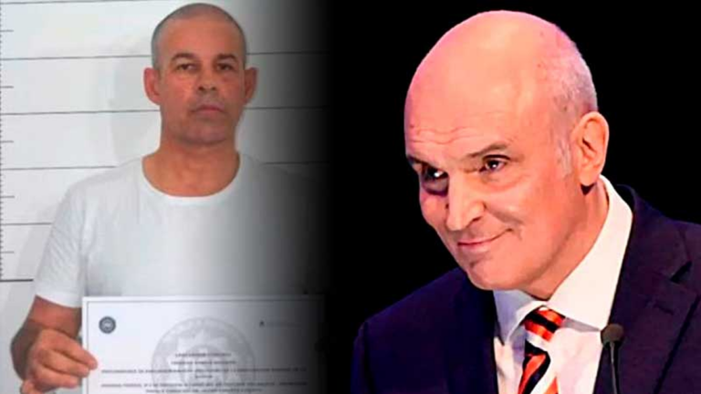 Federico Machado en una audiencia judicial