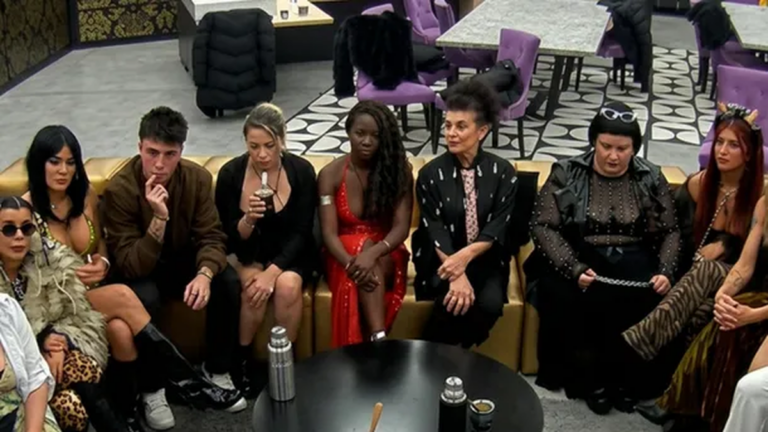 Participantes de Gran Hermano durante la gala de nominación