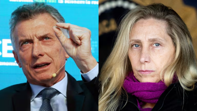 Mauricio Macri y Karina Milei en reunión