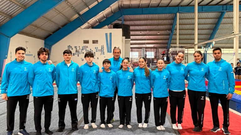 Gimnastas catamarqueños en competencia sudamericana