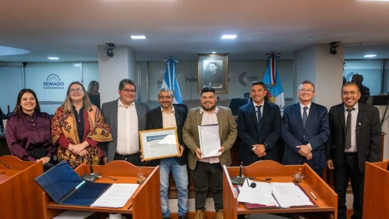 Senado de Catamarca reconoce a Pasión Chacarera Deportes