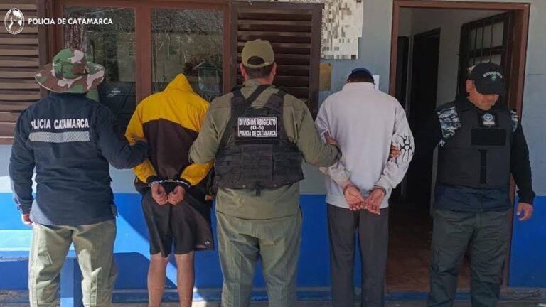 Operativo policial de recuperación de ganado en Tafí del Valle