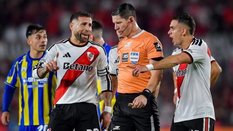 Estadio Monumental durante el partido River Plate vs Rosario Central