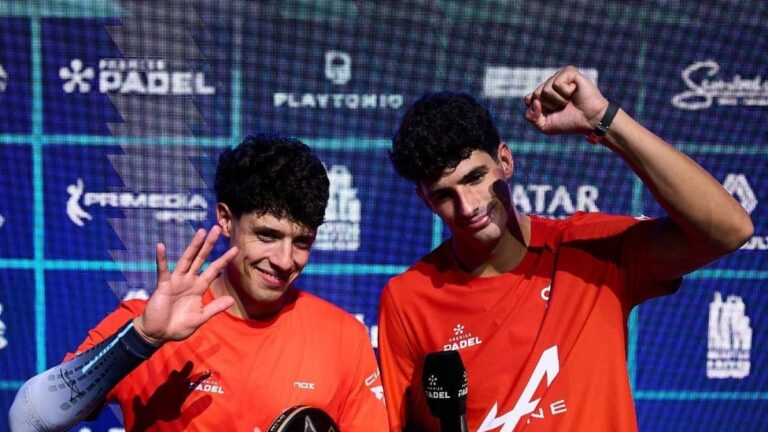 Agustín Tapia y Arturo Coello en el London Premier Padel P1