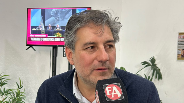 Alejandro Segli, vicepresidente de la Federación Económica de Catamarca, durante la Expo Catamarca 2026