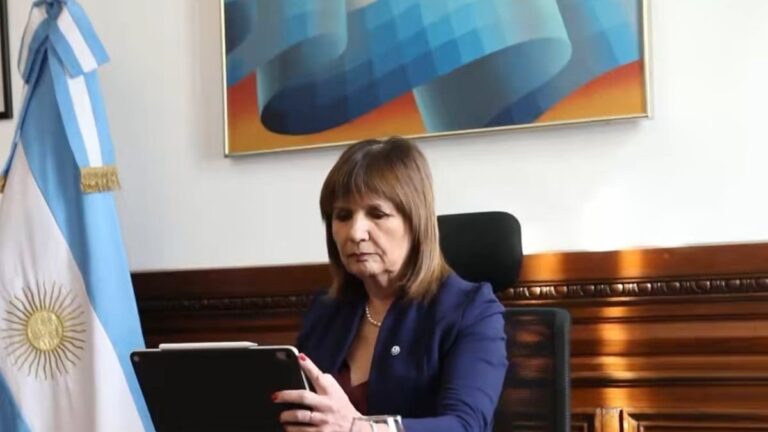 Patricia Bullrich en el Senado