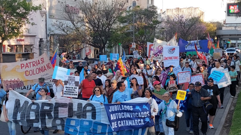 Marcha de la Bronca en Catamarca