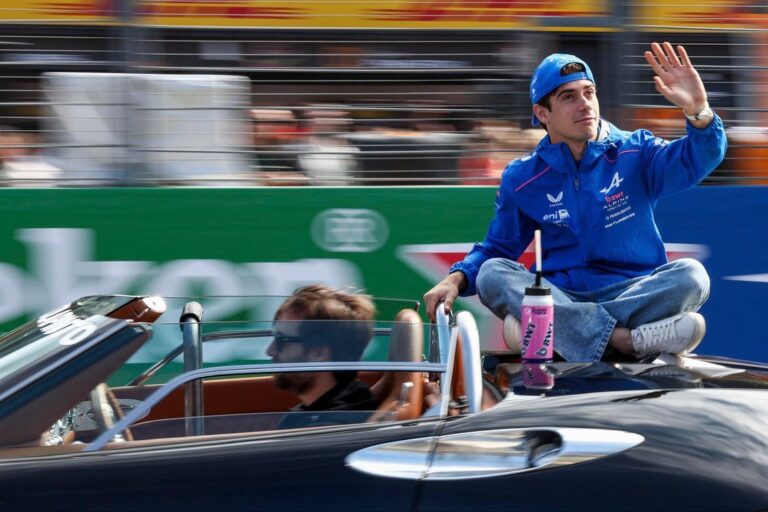Franco Colapinto durante el Gran Premio de Italia
