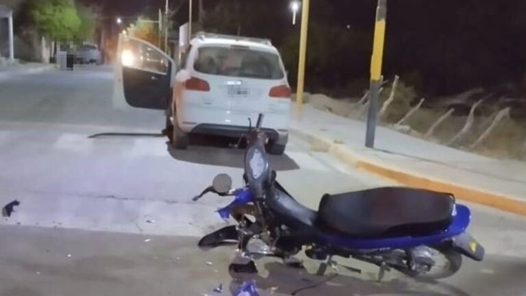 Intersección de calles General Navarro y Esquiú en Saujil, lugar del siniestro vial