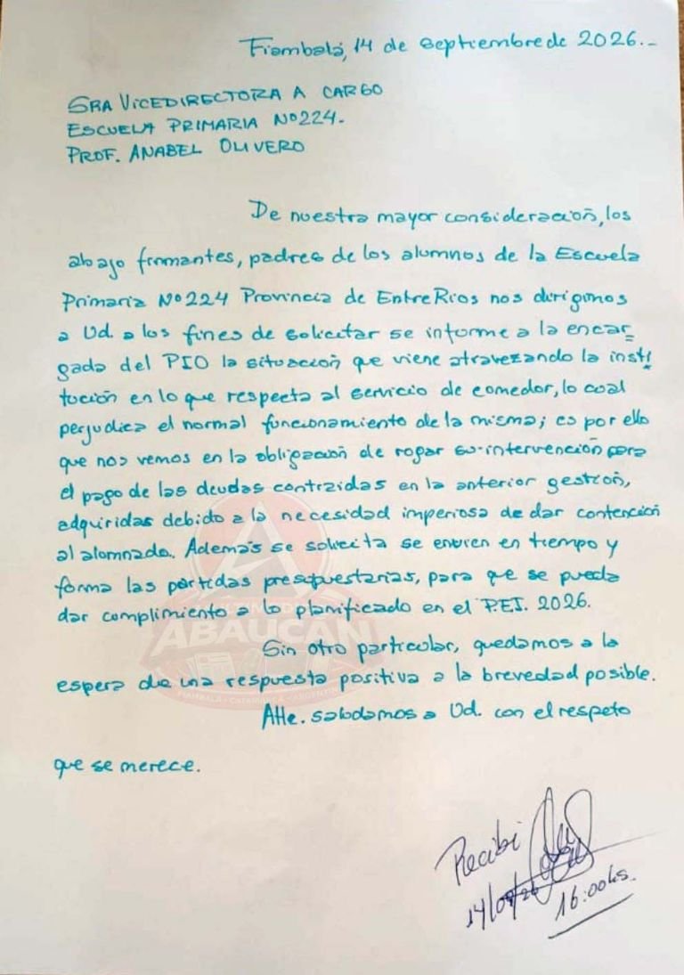 Escuela rural en Fiambalá, Catamarca