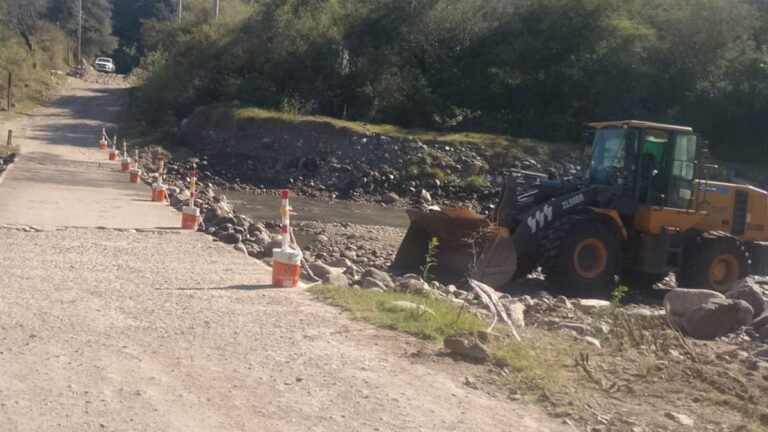 Badén de Pomancillo Oeste habilitado provisoriamente