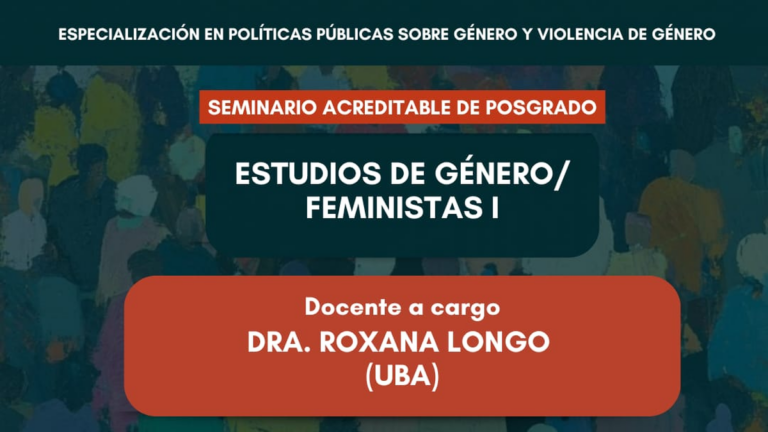 Seminario de posgrado sobre estudios de género en la UNCA