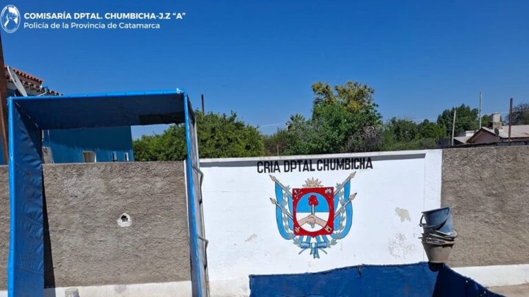 Elementos secuestrados durante el operativo policial en Chumbicha por posibles riñas clandestinas de gallos