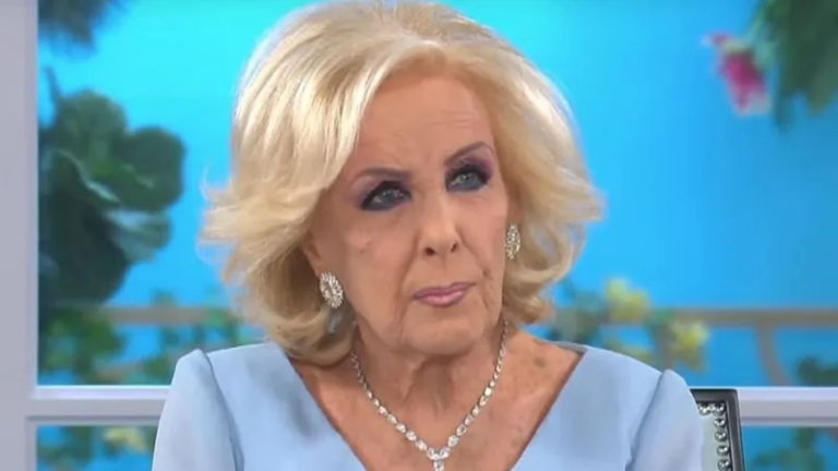 Mirtha Legrand en el programa La Noche de Mirtha