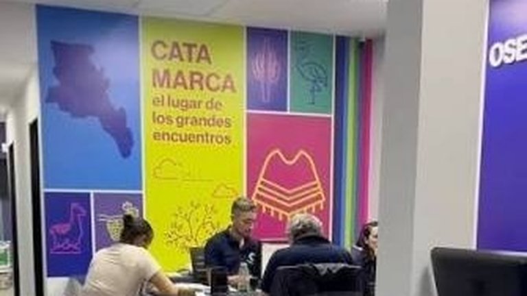 Fachada de la delegación de OSEP en Buenos Aires