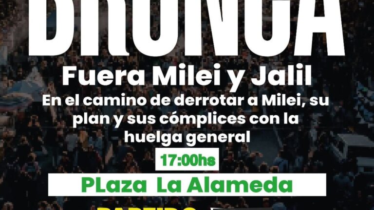 Marcha de la Bronca convocada por el Partido Obrero en Catamarca