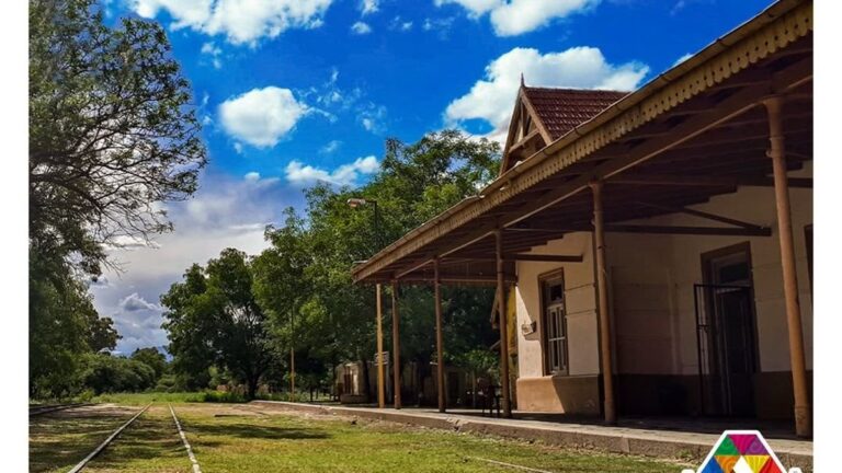 Estación ferroviaria de Huaco en Andalgalá, Catamarca