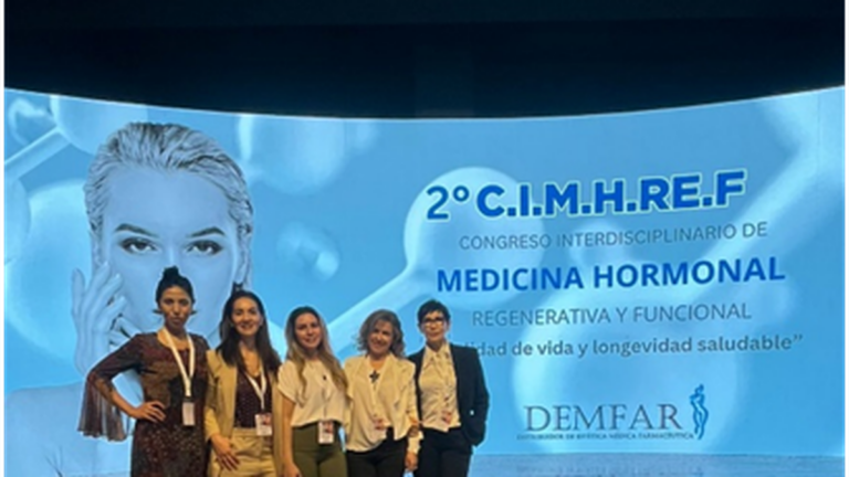 Profesionales del Sanatorio Junín Longevidad en el Segundo Congreso Interdisciplinario de Medicina Hormonal, Regenerativa y Funcional