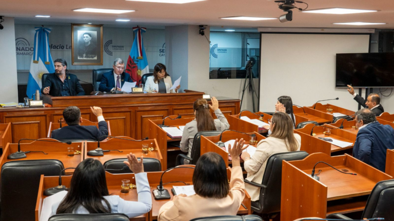 Sesión del Senado de Catamarca