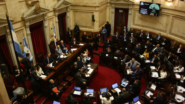 Sesión del Senado de la Nación Argentina
