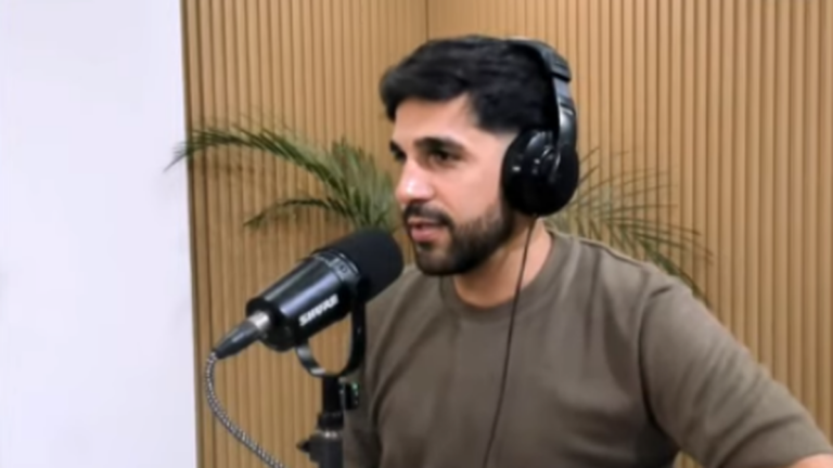 Tiago Puente, diputado provincial de Generar, durante una entrevista