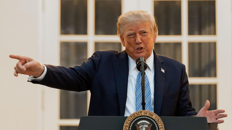 Donald Trump en la Casa Blanca