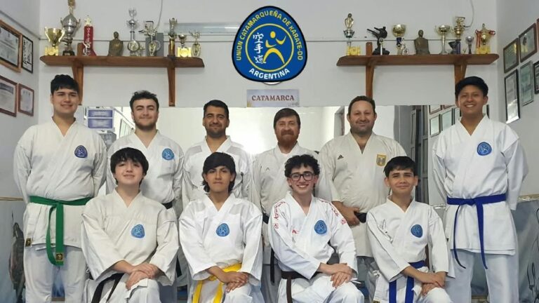 Delegación de la UCK en el Campeonato Argentino de Karate-Do
